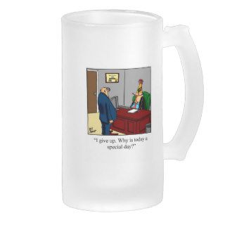 Funny Special Day At Wor Birthday  Beer Stein Mugs
