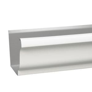 Amerimax Home Products 5 in. White K Style Aluminum Gutter 2600600120