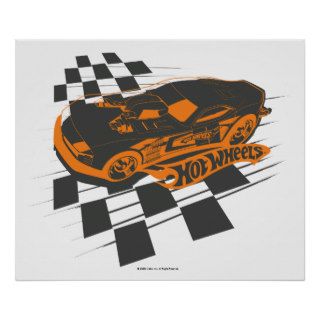 Go to the Finish Line with Hot Wheels Poster