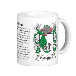 Callahan, the origin and meaning on a mug