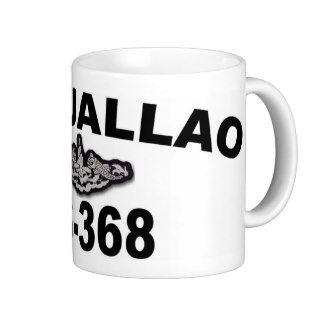 USS JALLAO (SS 368) COFFEE MUGS