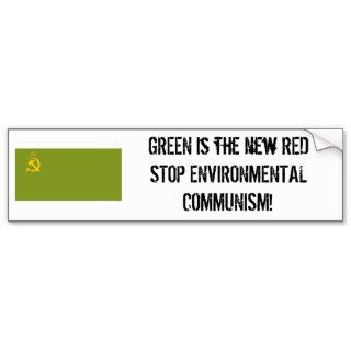 Green is the new Red Bumper Sticker