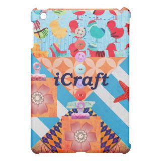 iCraft Scrapbooking and Buttons Craft Gifts Cover For The iPad Mini