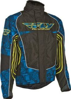 FLY SNX JACKET BLU WILD S, FLY Part Number 470 2161S WPS, Stock photo   actual parts may vary. Automotive