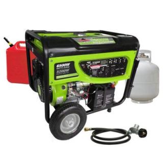 Smarter Tools 5200 Continuous Watts, 120/240 Volt, Propane (LPG) or Gas Powered Generator DISCONTINUED ST GP6500DEB