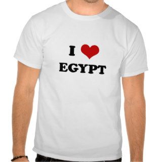 I Love Egypt t shirt