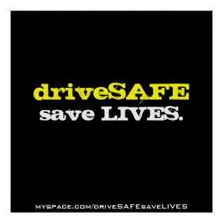 driveSAFE, save LIVES. poster