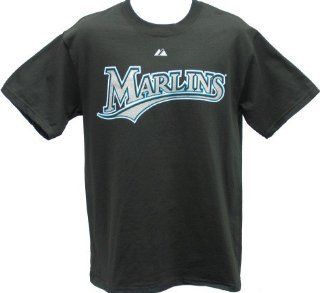 Mens Florida Marlins #2 Hanley Ramirez Name & Number TShirt   XL Clothing