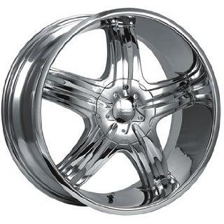 Cruiser Alloy Impulse 22x8.5 Chrome Wheel / Rim 5x112 & 5x4.5 with a 40mm Offset and a 73.00 Hub Bore. Partnumber 908C 2285940 Automotive