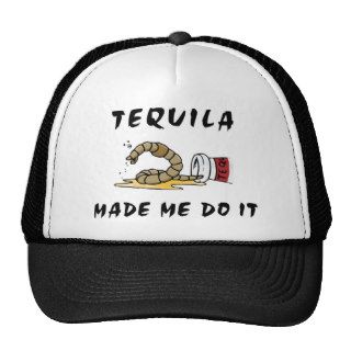 Funny Mexican Tequila Trucker Hats