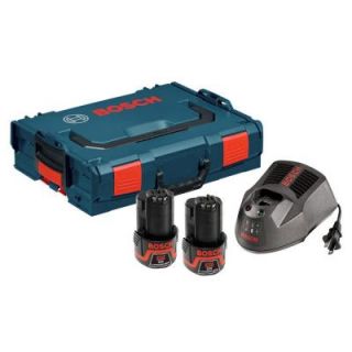 Bosch 12 Volt Lithium Ion Starter Kit with LBOXX1 SKC120 202L