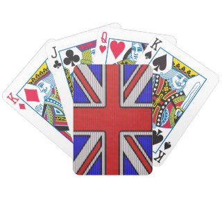 Union Jack Vector Art Playing Cards