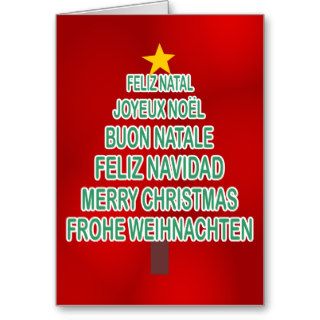 Multicultural Xmas Greeting Cards