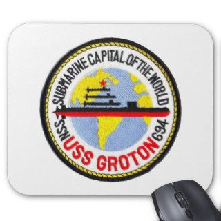 USS GROTON (SSN 694) MOUSE PAD