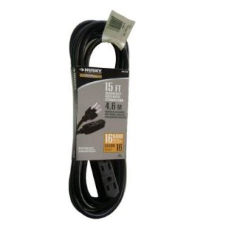 Husky 15 ft. 16/3 3 Outlet Extension Cord HD#448 544