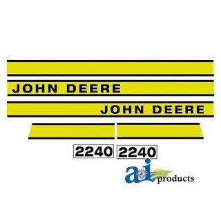 A & I Products Hood Decal Replacement for John Deere Part Number JD2240E