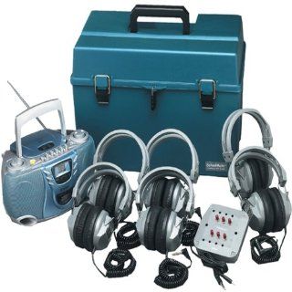 Deluxe CD Listening Center Number of Headsets 6 Electronics