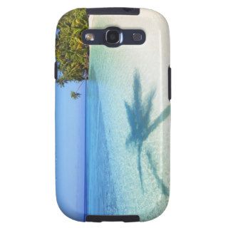 Shadow of palm tree on water samsung galaxy s3 cases
