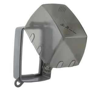 Bell 1 Gang Weatherproof Rectangular While in Use Cover   Gray   DISCONTINUED 5735 0
