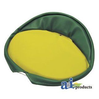 A & I Products Seat Cushion, Small, GRN/YLW Replacement for John Deere Part Number SP200 21
