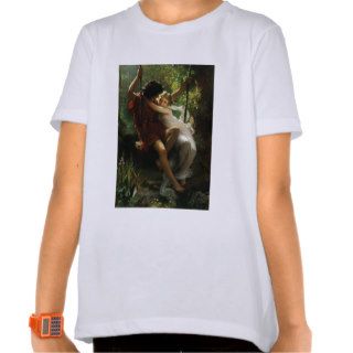 Lovers on a Swing. Spring by Pierre Auguste Cot Tee Shirts