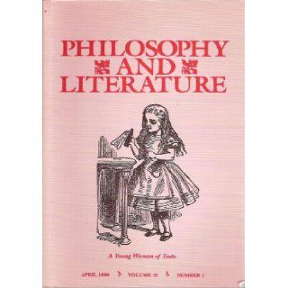 Philosophy and Literature   Volume 23   Number 1   April 1999 [A Young Woman of Taste] Denis Dutton, Patrick Henry Books
