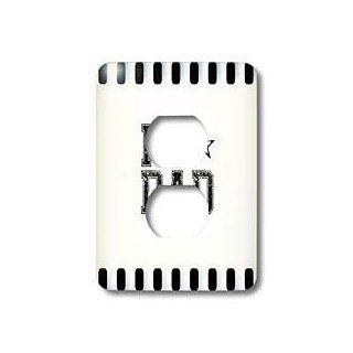lsp_55603_6 PS Creations   Number 1 Dad   Fathers   Fathers Day Art   Light Switch Covers   2 plug outlet cover   Electrical Outlet Covers  