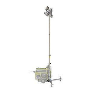 Pramac 6000W Halogen Light Tower Package for S14000 Generator   PY000A00098   Job Site And Security Lighting  