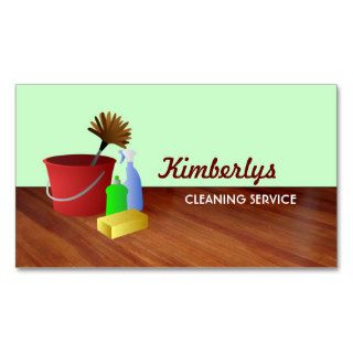 Cleaning Service business cards