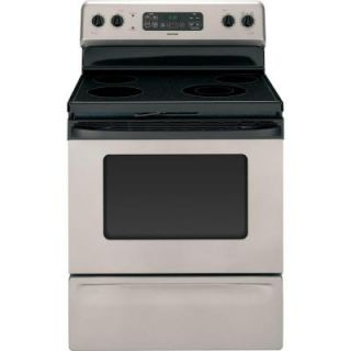 Hotpoint 4.5 cu. ft. Electric Range with Self Cleaning Oven in Silver Metallic RB790SRSA