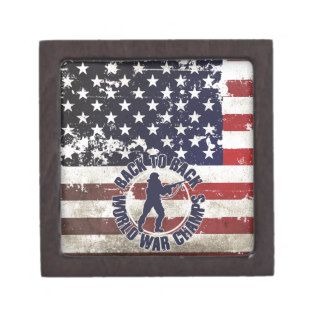 Back to Back World War Champs Seal Premium Jewelry Boxes