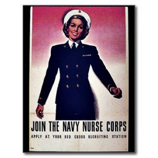 Join Tht Navy Nurse Corps Post Card