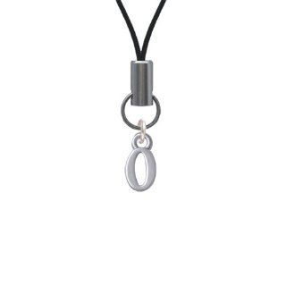 Small Silver Number   0 Cell Phone Charm [Wireless Phone Accessory] Cell Phones & Accessories
