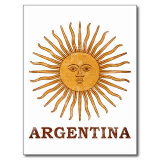 Sol de Mayo Argentina Postcards