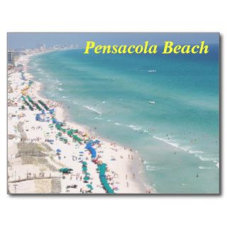 Pensacola Beach postcard