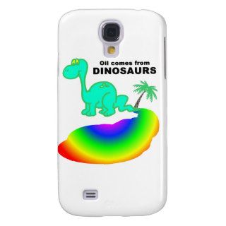 oil comes dinosaurs galaxy s4 covers