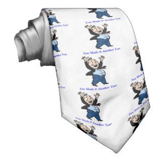 Funny Birthday Gifts Another Year Custom Tie