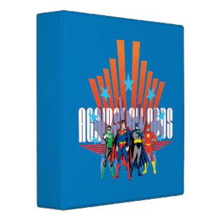 Justice League "Against All Odds" Binders