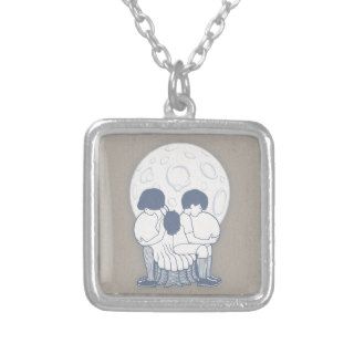 Illusion Skull 913 Personalized Necklace