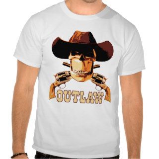Outlaw Skull Shirts