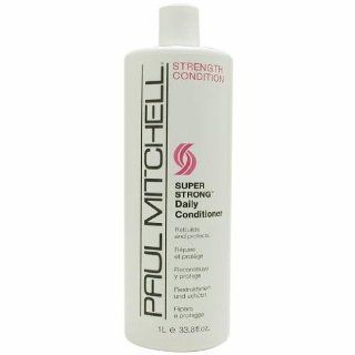 PAUL MITCHELL by Paul Mitchell SUPER STRONG DAILY CONDITIONER 33.8 OZ  Standard Hair Conditioners  Beauty