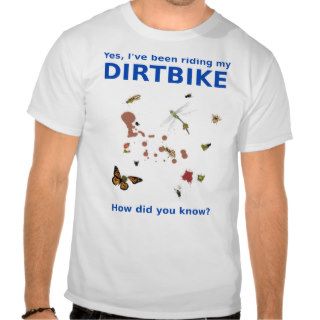 Bug Splat Dirt Bike Motocross Funny Shirt