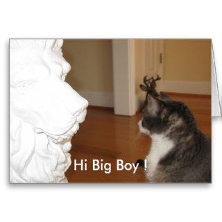 Hi big boy invitation card
