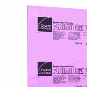 Owens Corning FOAMULAR 250 2 in. x 4 ft. x 8 ft. R 10 Squared Edge Insulation Board 4D