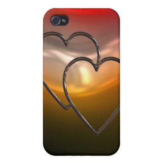 Our Joined Hearts Case For iPhone 4