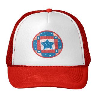 Stars and Stripes Mesh Hats