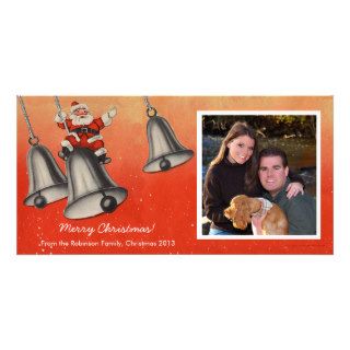 Swingin Santa Christmas Photo Cards