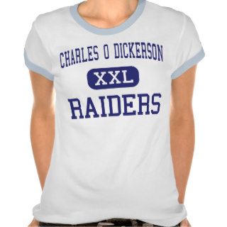 Charles O Dickerson   Raiders   High   Trumansburg T Shirt