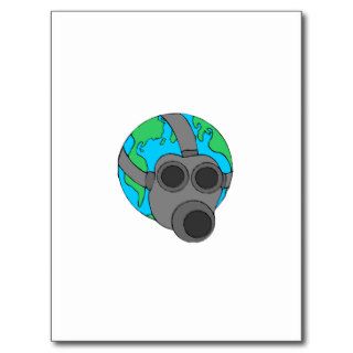 Earth Mask Post Card