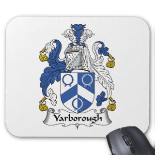 Yarborough Family Crest Mouse Pads